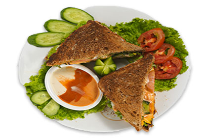 كلوب البيض والجبنة والخضار