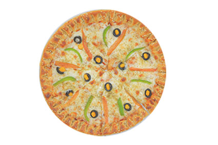 بيتزا الخضار المحشية وسط