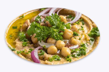 فول مع الحمص