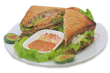 اسكالوب الدجاج بالتوست