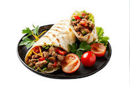 شطائر الدووم تشيكن(دجاج مع خضار)